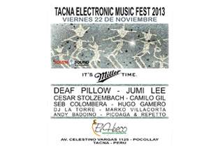 Deaf Pillow headline Tacna 2013 image