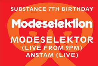 Substance turns seven with Modeselektor image