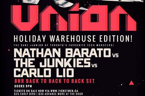 Carlo Lio and Nathan Barato booked for Union Warehouse Party image
