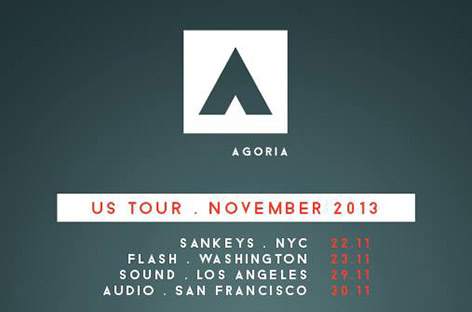 Agoria lines up four US dates image