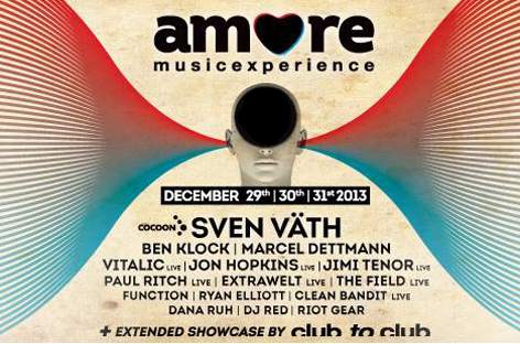 Sven Väth headlines Amore Music Experience 2013 image