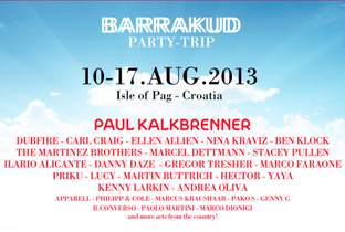 Barrakud reveals 2013 lineup image