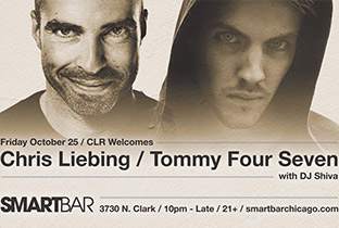 Chris Liebing and Tommy Four Seven hit Chicago image