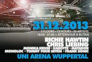 Richie Hawtin and Chris Liebing play Wuppertal for NYE image