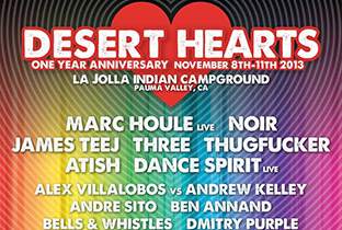 Marc Houle billed for Desert Hearts One Year Anniversary image