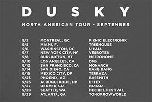 Dusky map out fall North American tour image