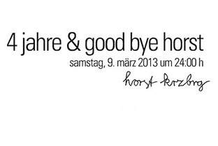 Horst Krzbrg says goodbye image