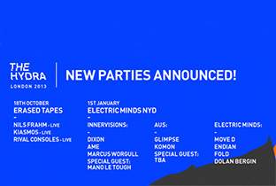 Innervisions join The Hydra's New Year's Day lineup image