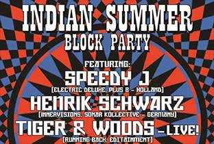 Speedy J headlines Indian Summer Block Party in SF image