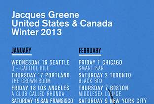 Jacques Greene announces winter North American tour image
