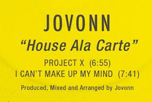 Clone reissues Jovonn's House Ala Carte image