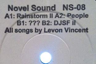 Levon Vincent releases new 12-inch on Novel Sound image