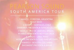 Pearson Sound announces South American tour image