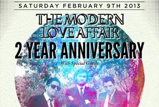 PillowTalk headlines The Modern Love Affair's two-year anniversary image