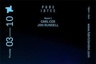 Carl Cox heads up Pure Intec at fabric image