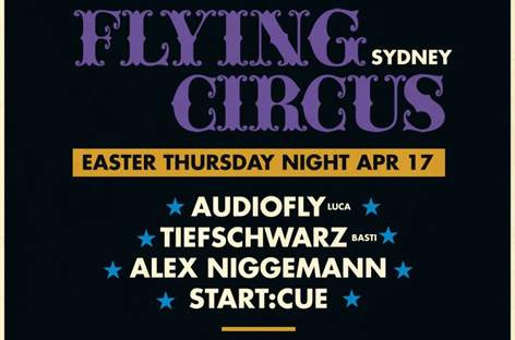 Audiofly bring Flying Circus to Sydney and Melbourne image