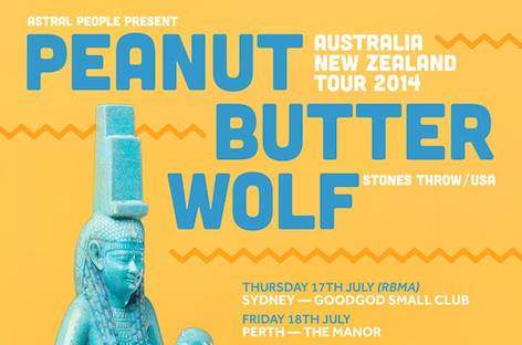 Peanut Butter Wolf plays Australia and New Zealand image