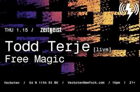 Todd Terje plays live in Brooklyn image