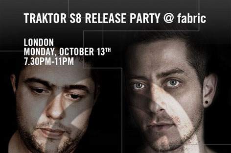 David Squillace and Terry Francis test Traktor S8 at fabric image