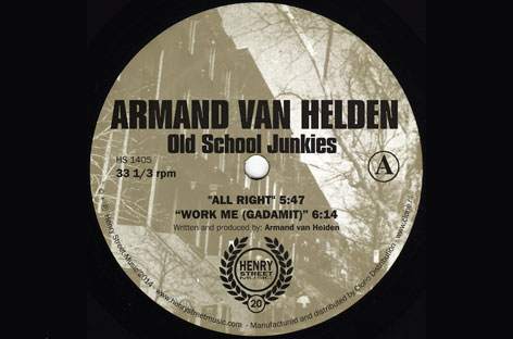 Henry Street reveals Armand Van Helden reissue image