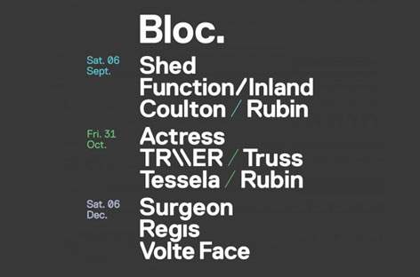 Regis, Actress and Shed play for Bloc image
