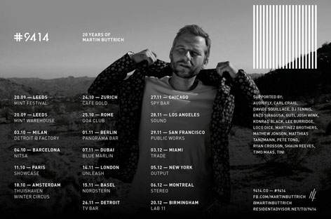 Martin Buttrich reveals new label, album and global tour image