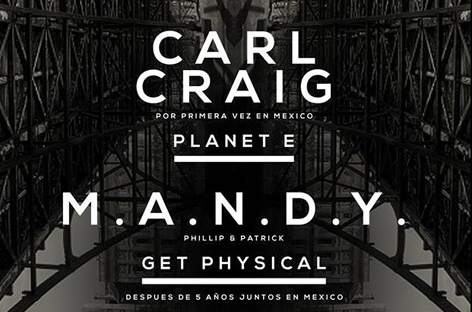 Carl Craig plots Mexico City debut image