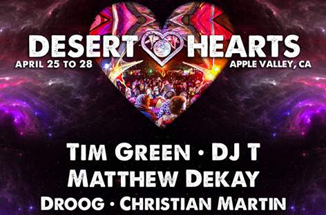 Tim Green billed for Desert Hearts Spring Festival image