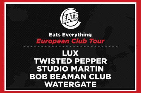 Eats Everything announces European tour image
