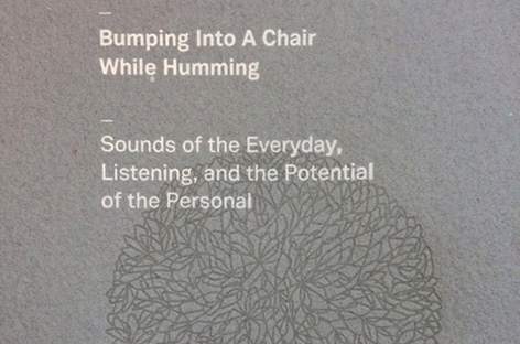 Ezekiel Honig authors book, Bumping Into A Chair While Humming image