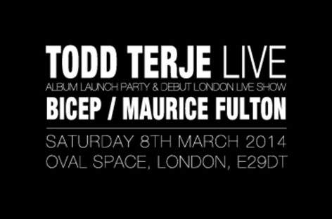 Todd Terje preps live show at Oval Space image