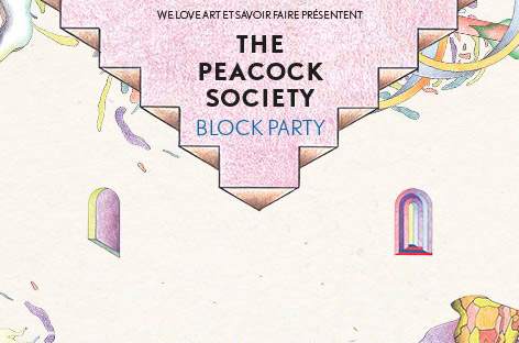 New stage and afterparty added to The Peacock Society 2014 image