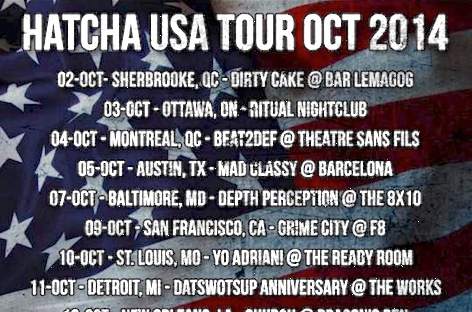 Hatcha tours North America image