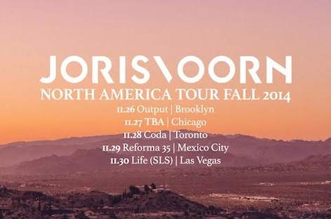 Joris Voorn heads to the US, Canada and Mexico image