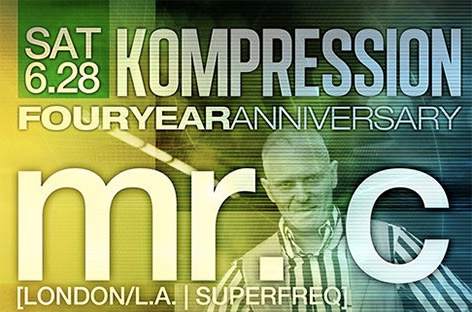 Kompression turns four with Mr C image