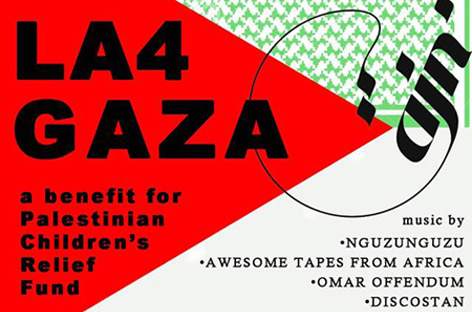 Nguzungzu and Awesome Tapes From Africa to play benefit for Gaza image