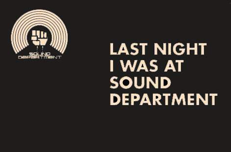 Sound Department announces April programme image