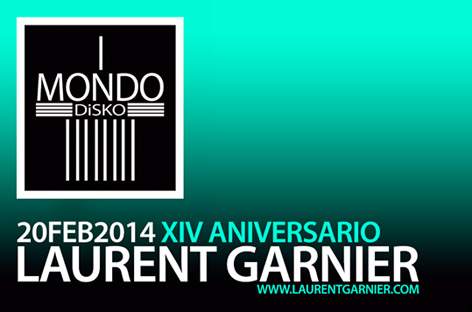 Mondo celebrates 14 years with Laurent Garnier image