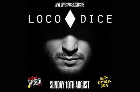 Loco Dice announces sole Ibiza date image