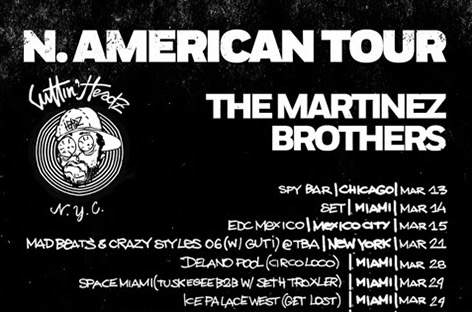 The Martinez Brothers map out North American tour image