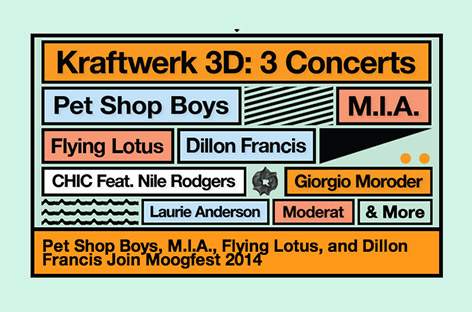 Pet Shop Boys, Flying Lotus join Moogfest 2014 lineup image