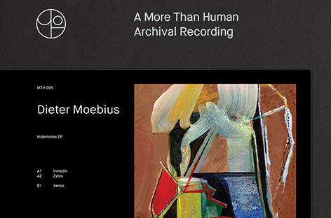 More Than Human to release EP from Dieter Moebius image