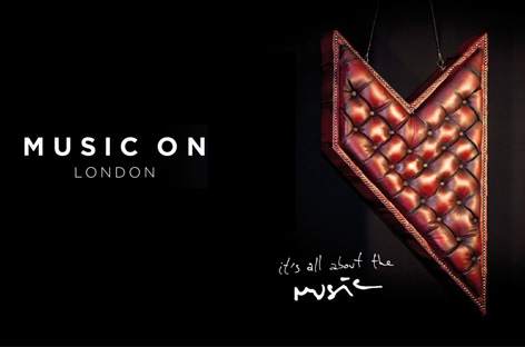 Music On lands in London image