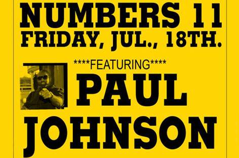 Paul Johnson plays Numbers' 11th birthday image
