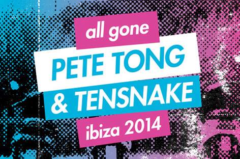 Pete Tong and Tensnake compile All Gone Ibiza 2014 image