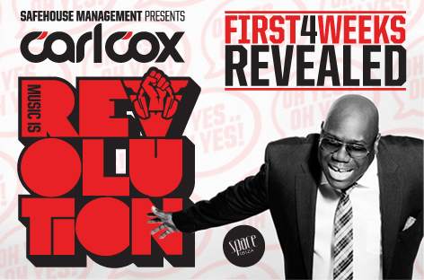 Carl Cox returns to Tuesdays at Space Ibiza image