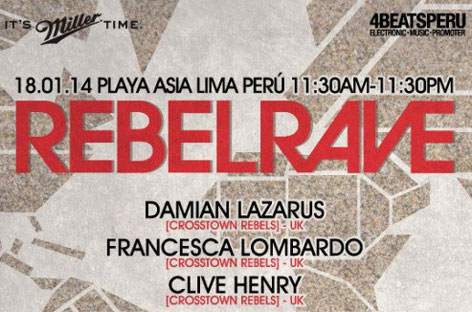 Damian Lazarus headlines Rebelrave Peru image