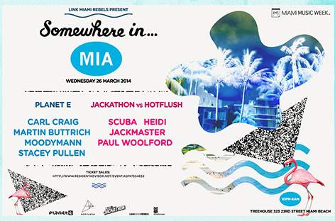 Carl Craig billed for Somewhere in MIA image