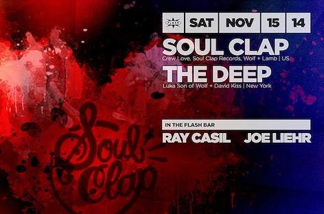 Kevin Saunderson, Soul Clap and Guti to play Flash image