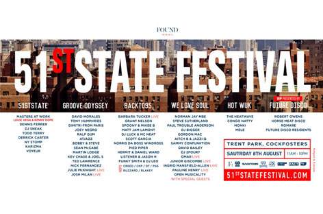 Found announces new festival, 51st State image